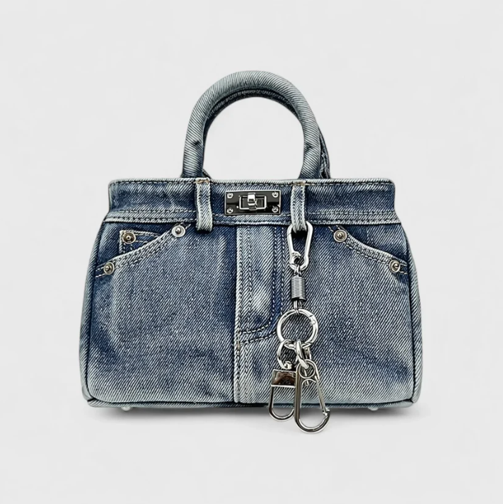 Vintage Denim Handbag